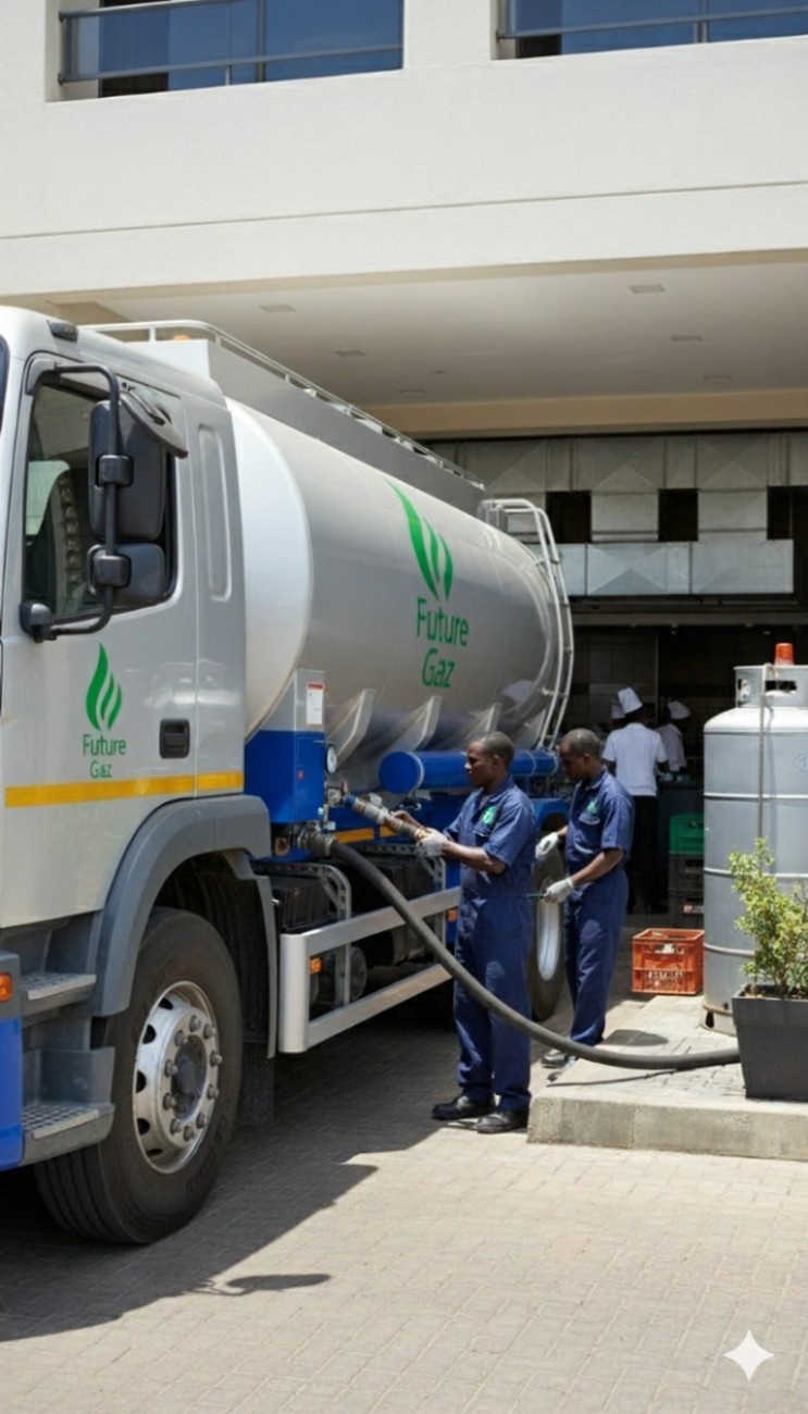 Future Gaz Kenya Bulk LPG Delivery Trucks